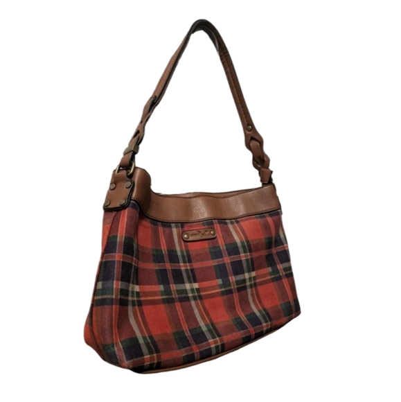 Simply Noelle Purse/Tote Plaid - Picture 1 of 4